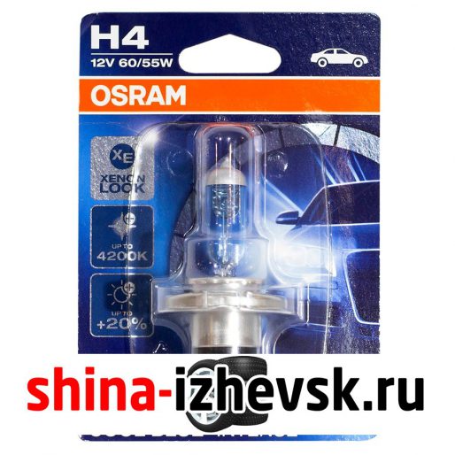 Лампа галогеновая OSRAM — H4-55 Вт-4200К, 1 шт. в Ижевске